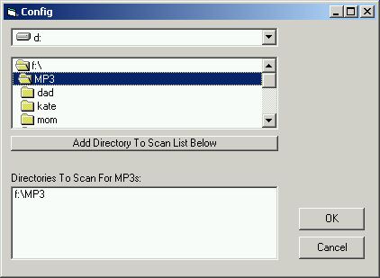 Config Dialog
